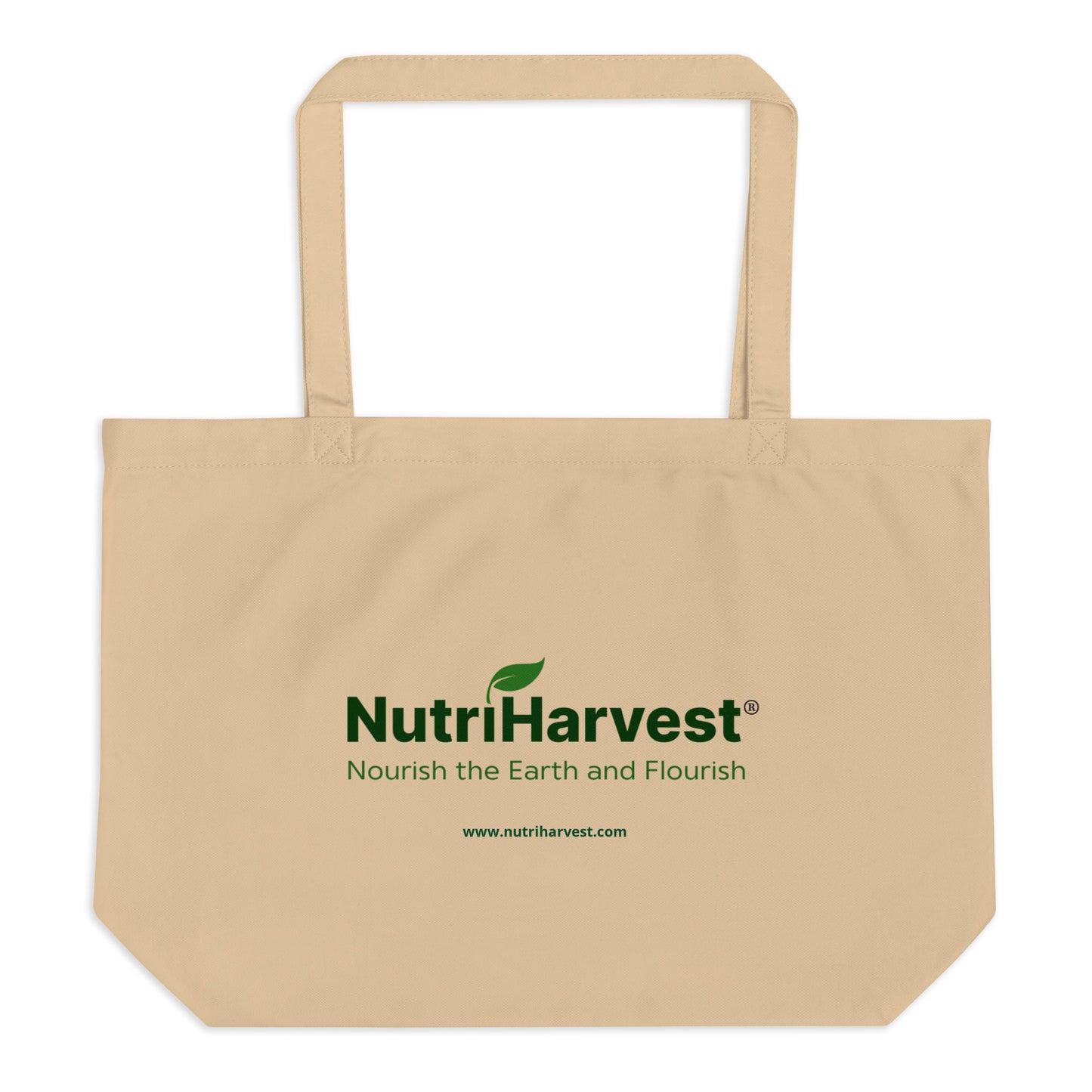Large organic tote bag
