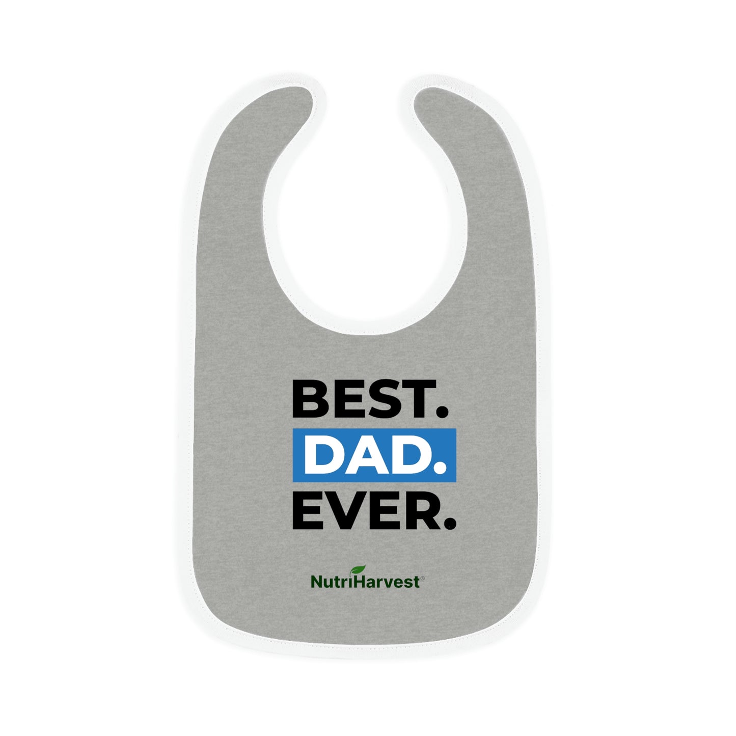 Baby Contrast Trim Jersey Bib