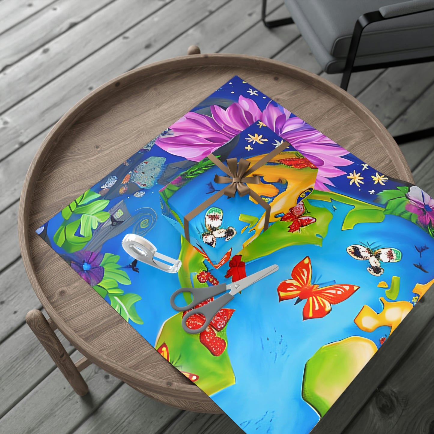 Earth's Pollinators Eco Gift Wrap Paper