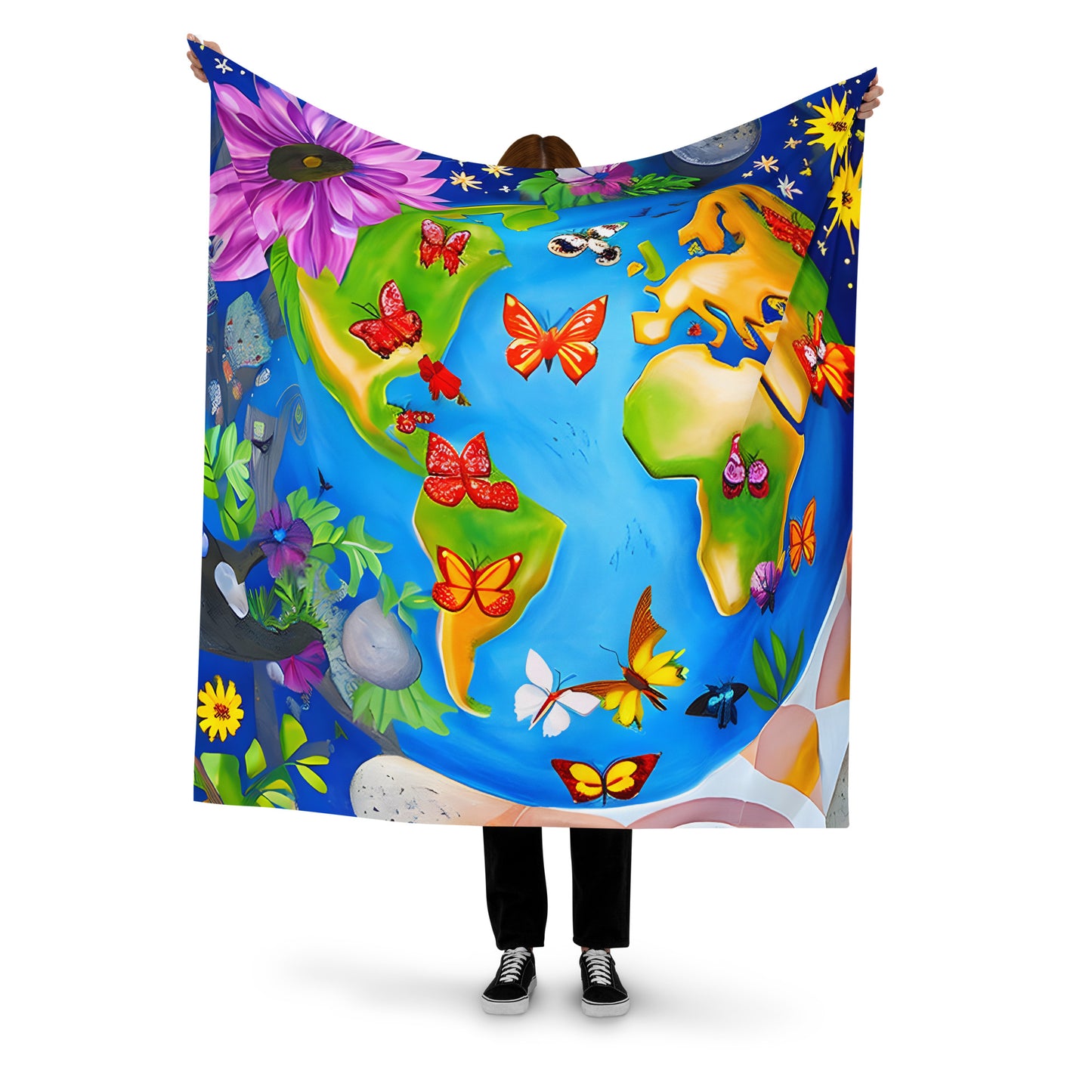 Recycled polyester fabric