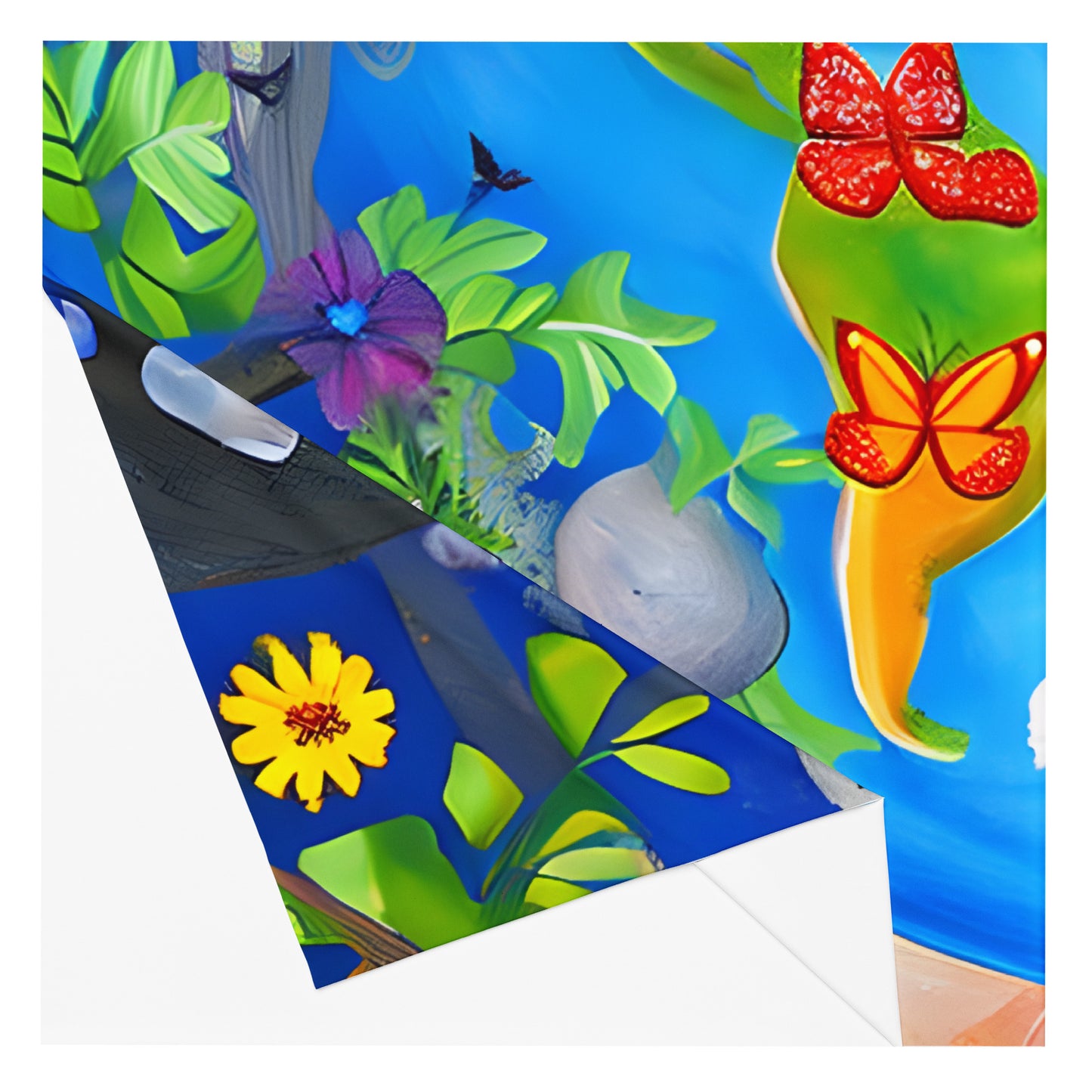 Recycled polyester fabric