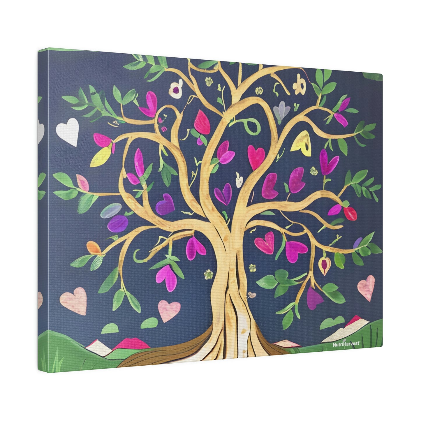Beautiful Eco Tree Artwork on Matte Canvas, 0.75"