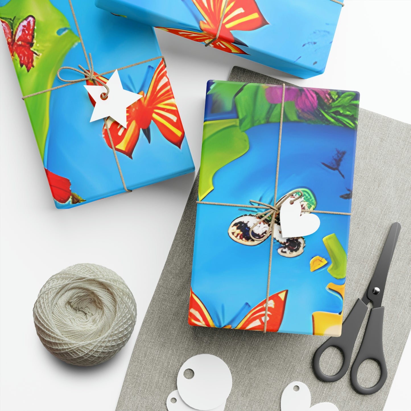 Earth's Pollinators Eco Gift Wrap Paper