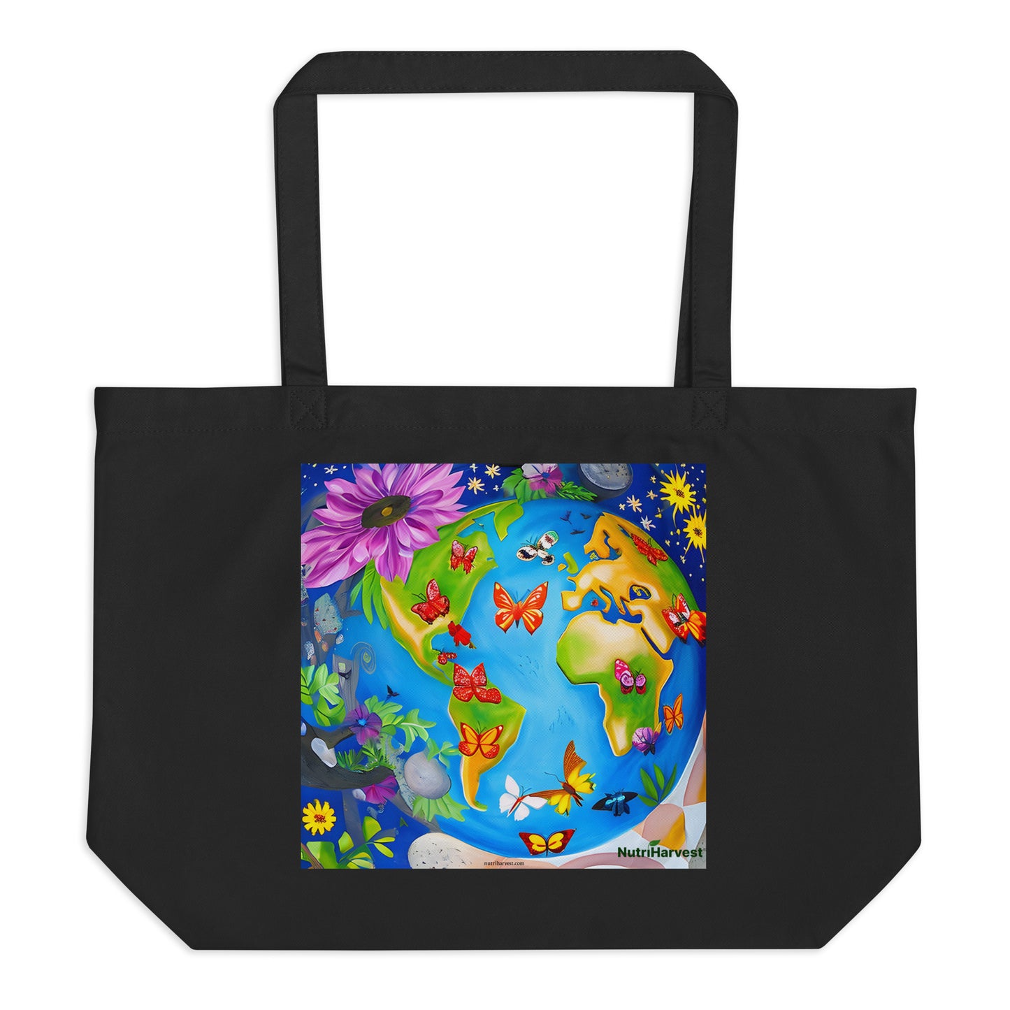 Earth's Pollinators Large Eco Tote Bag