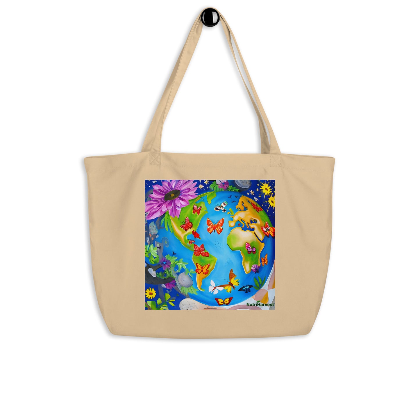 Earth's Pollinators Large Eco Tote Bag