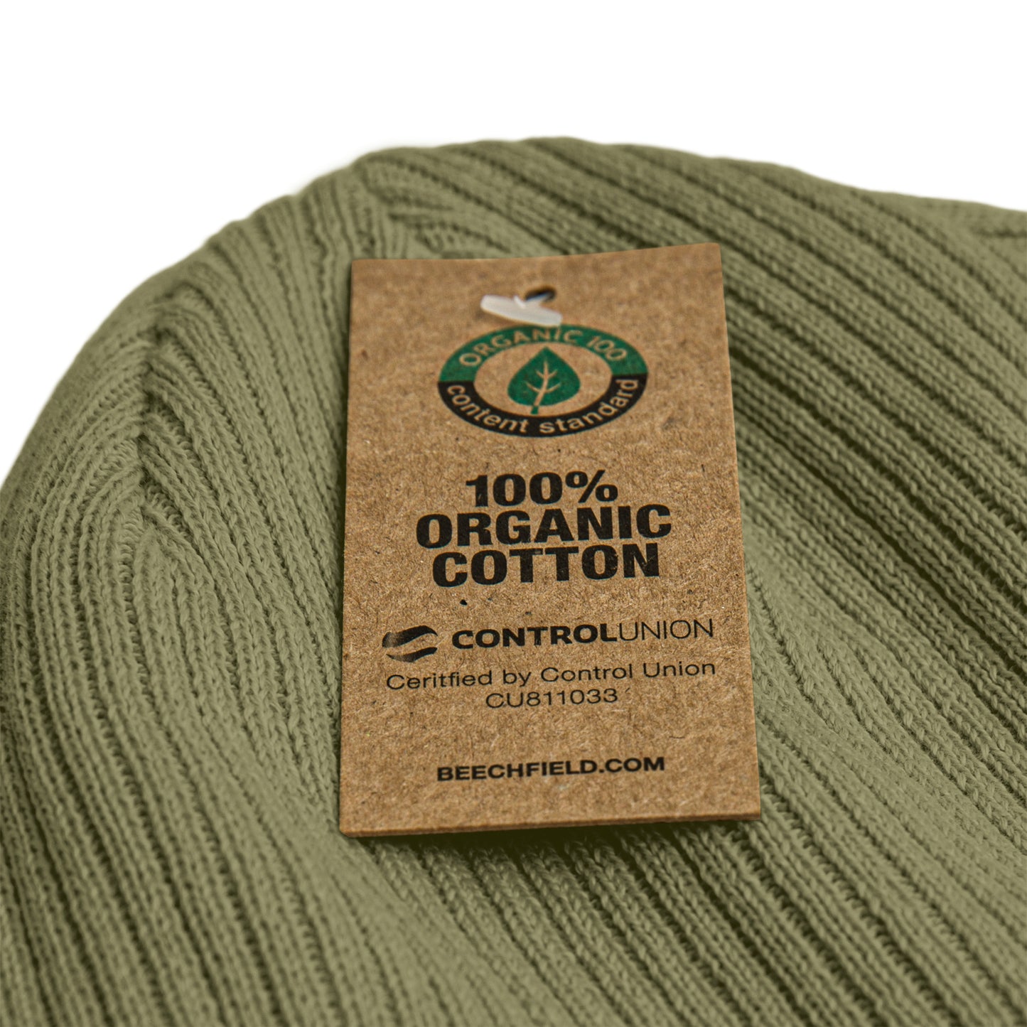 Organic Ribbed Beanie for Comfort and Style