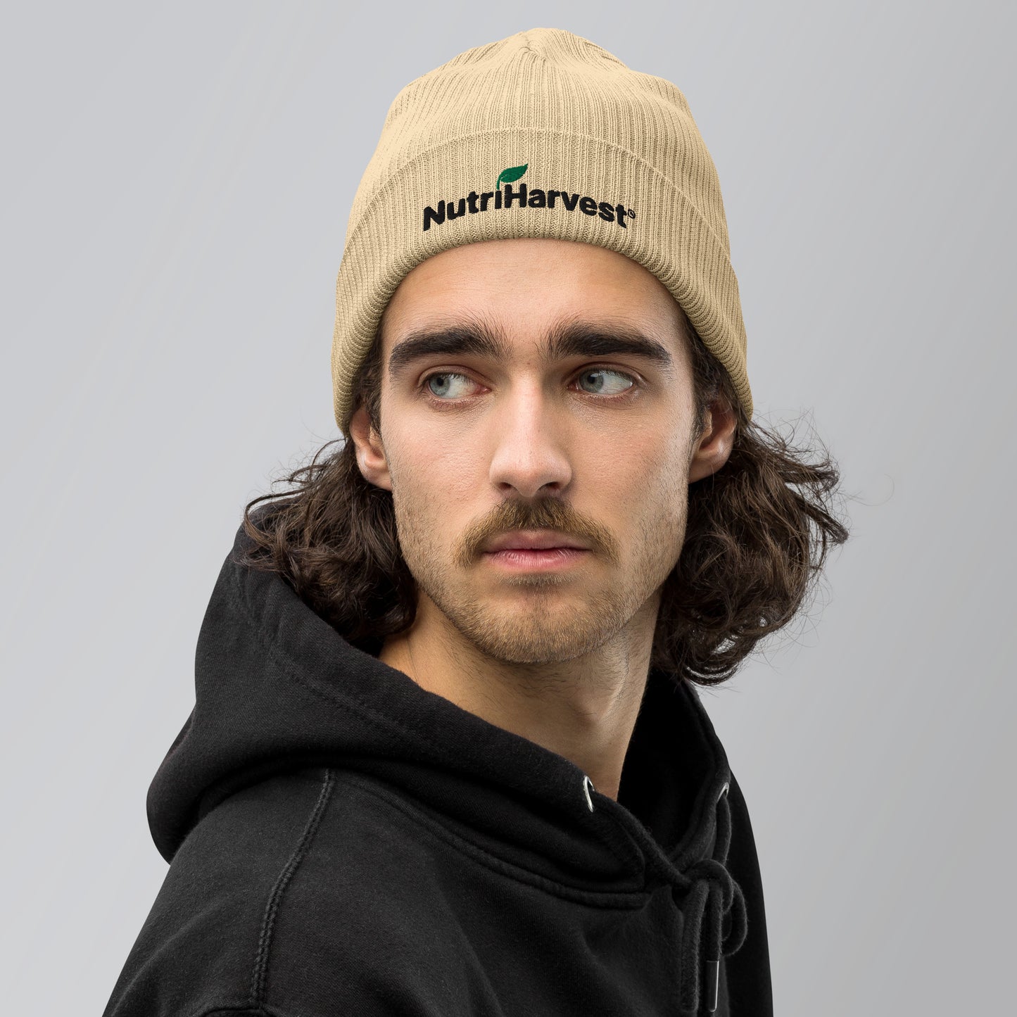 Organic Ribbed Beanie for Comfort and Style