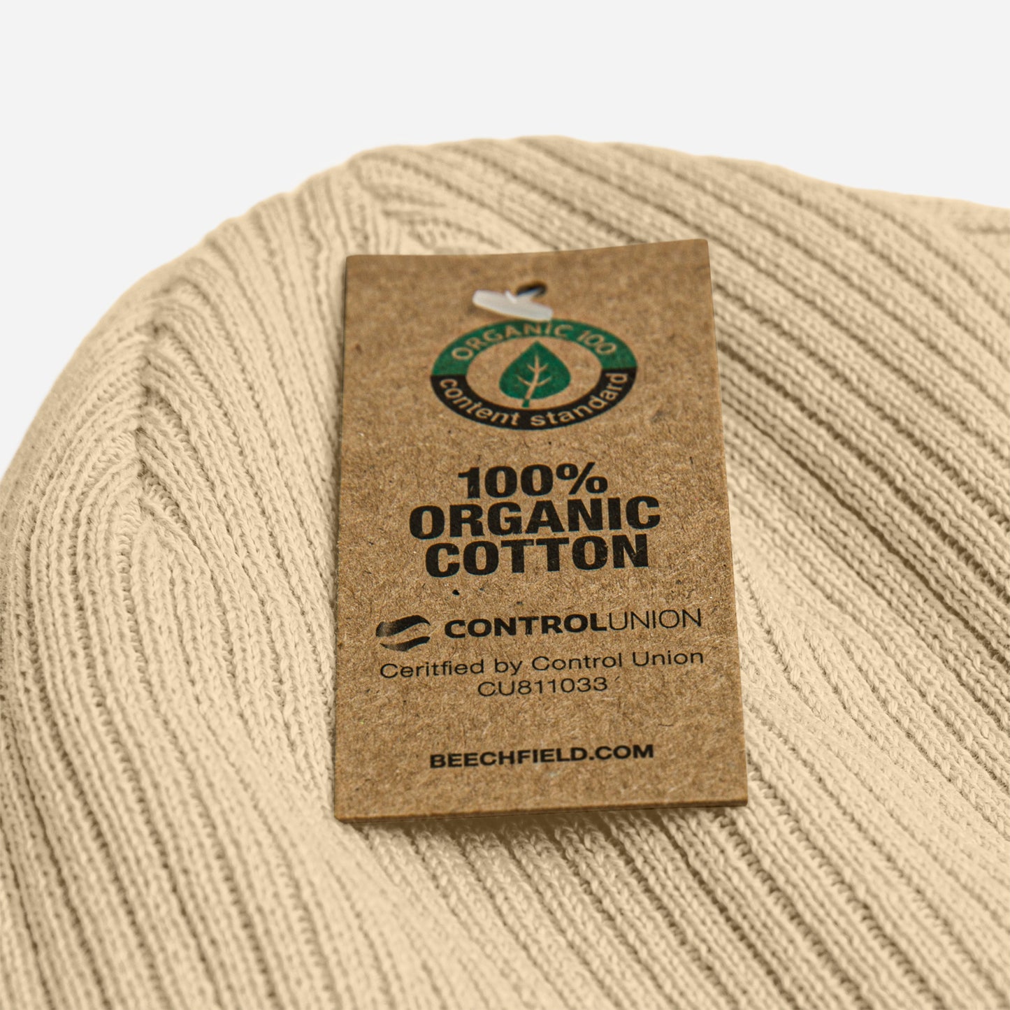 Organic Ribbed Beanie for Comfort and Style