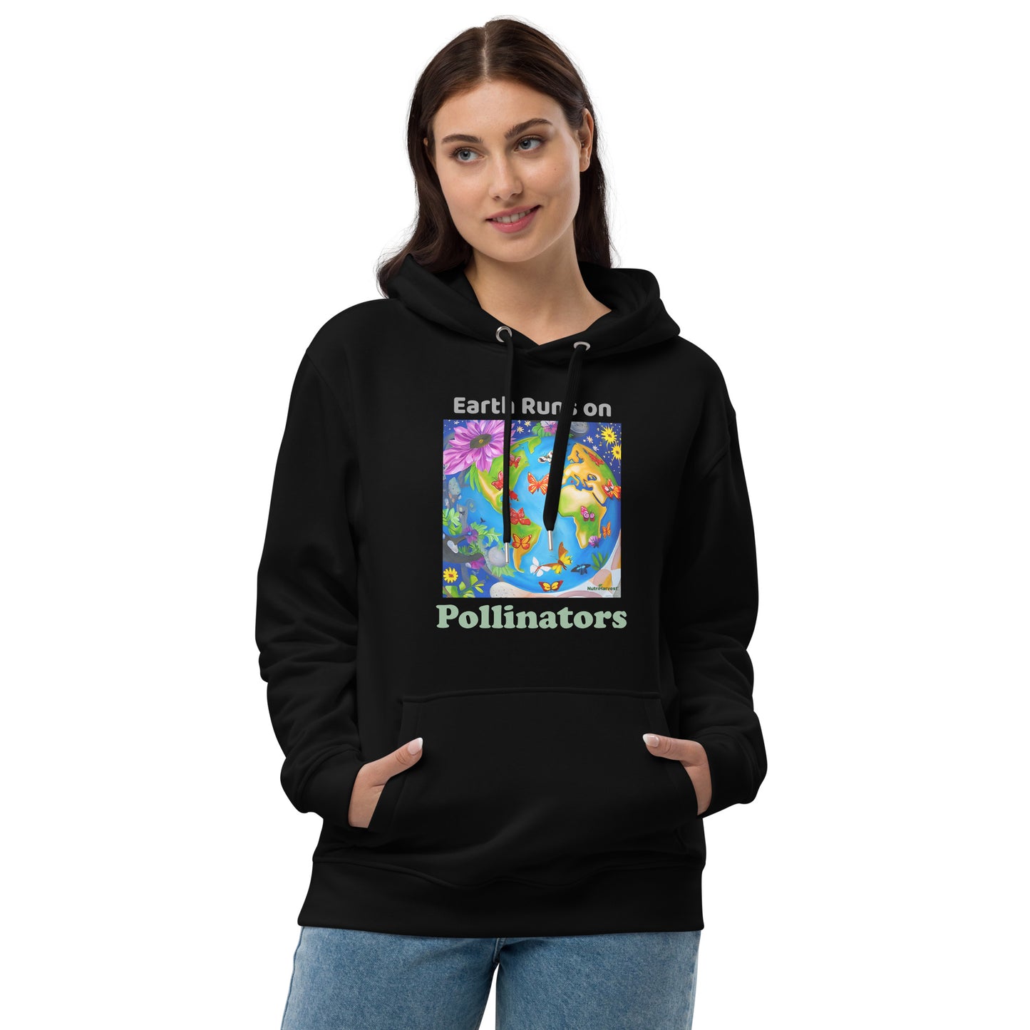Premium Earth's Pollinators Unisex Eco Hoodie