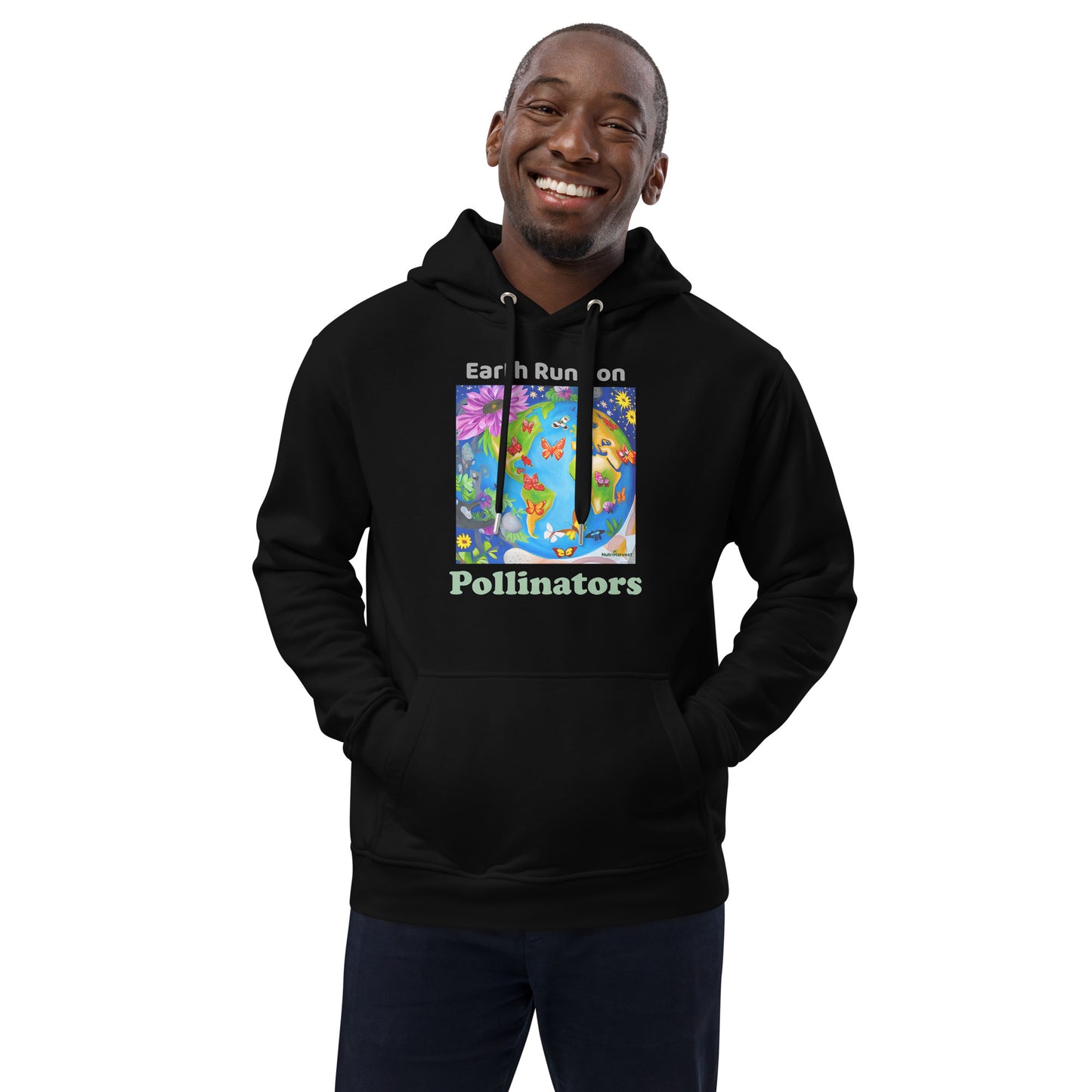 Premium Earth's Pollinators Unisex Eco Hoodie