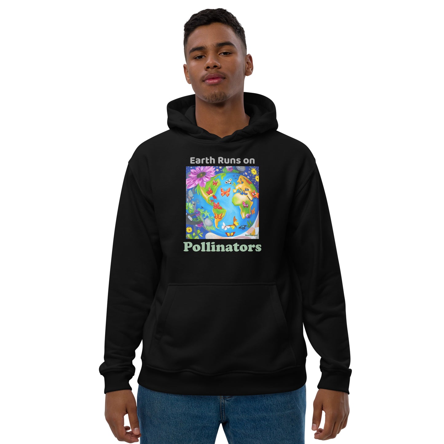 Premium Earth's Pollinators Unisex Eco Hoodie