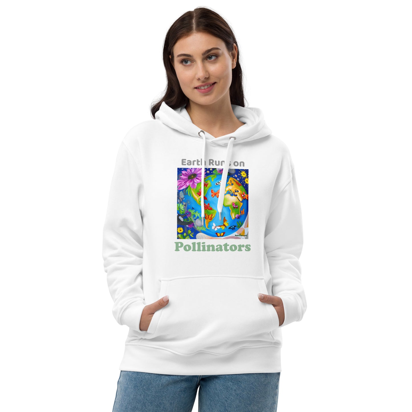 Premium Earth's Pollinators Unisex Eco Hoodie