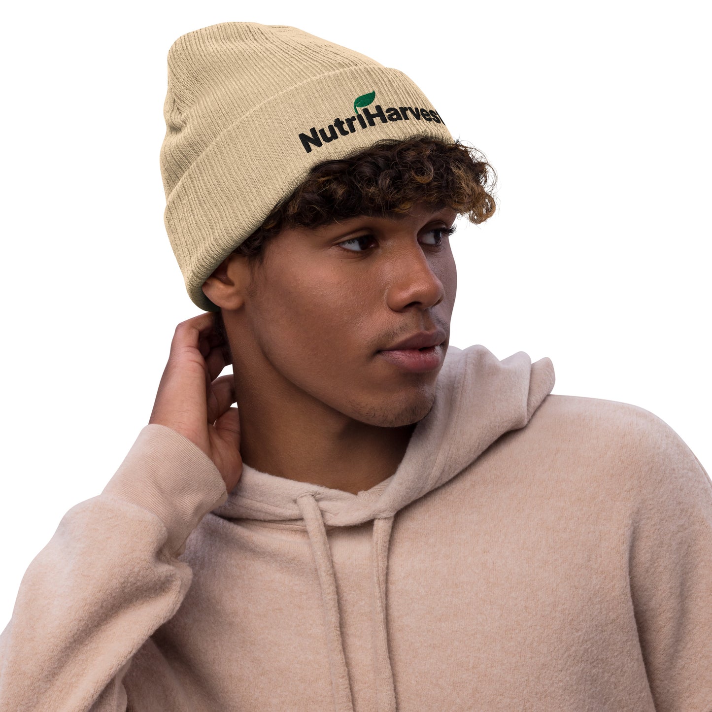Organic Ribbed Beanie for Comfort and Style