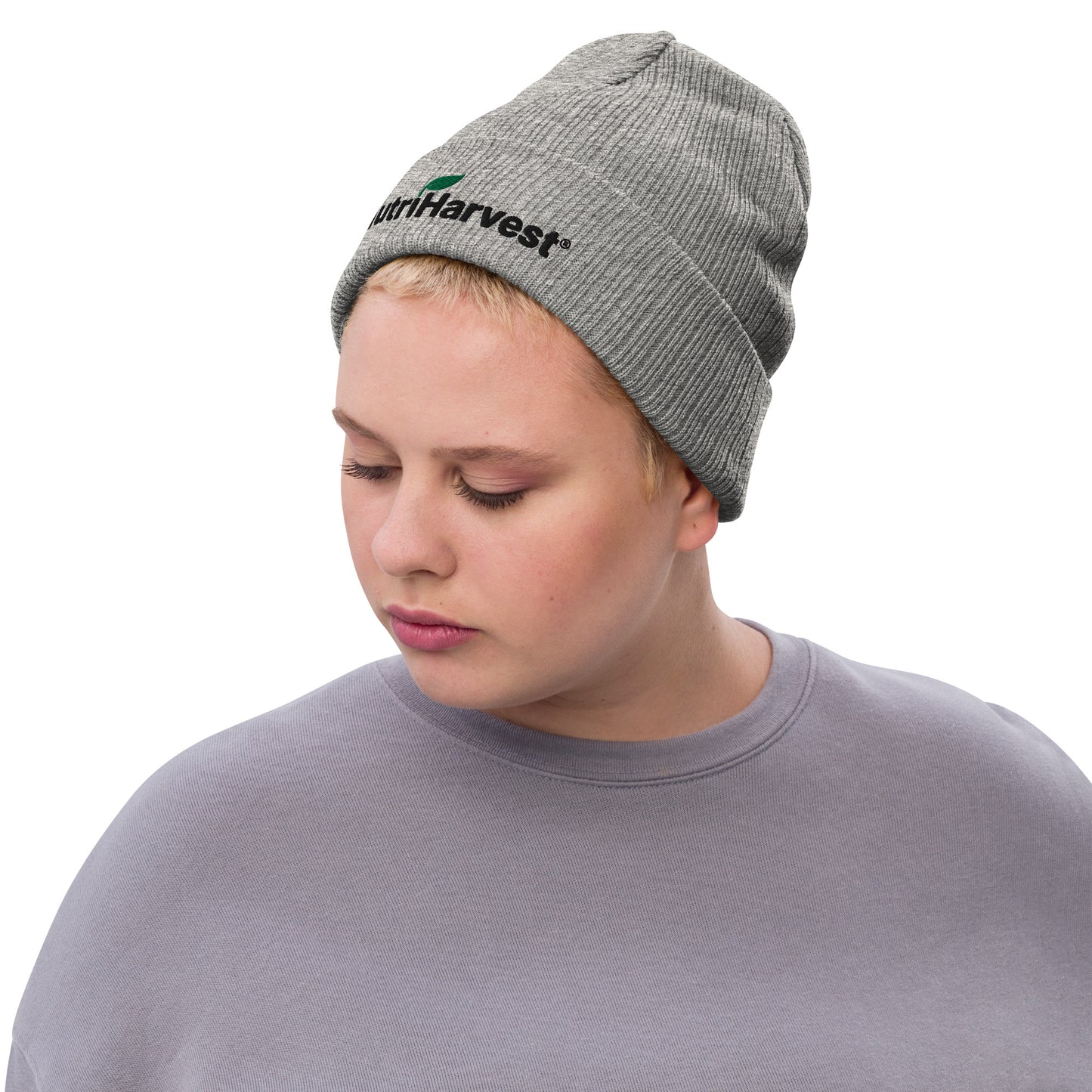 Organic Ribbed Beanie for Comfort and Style