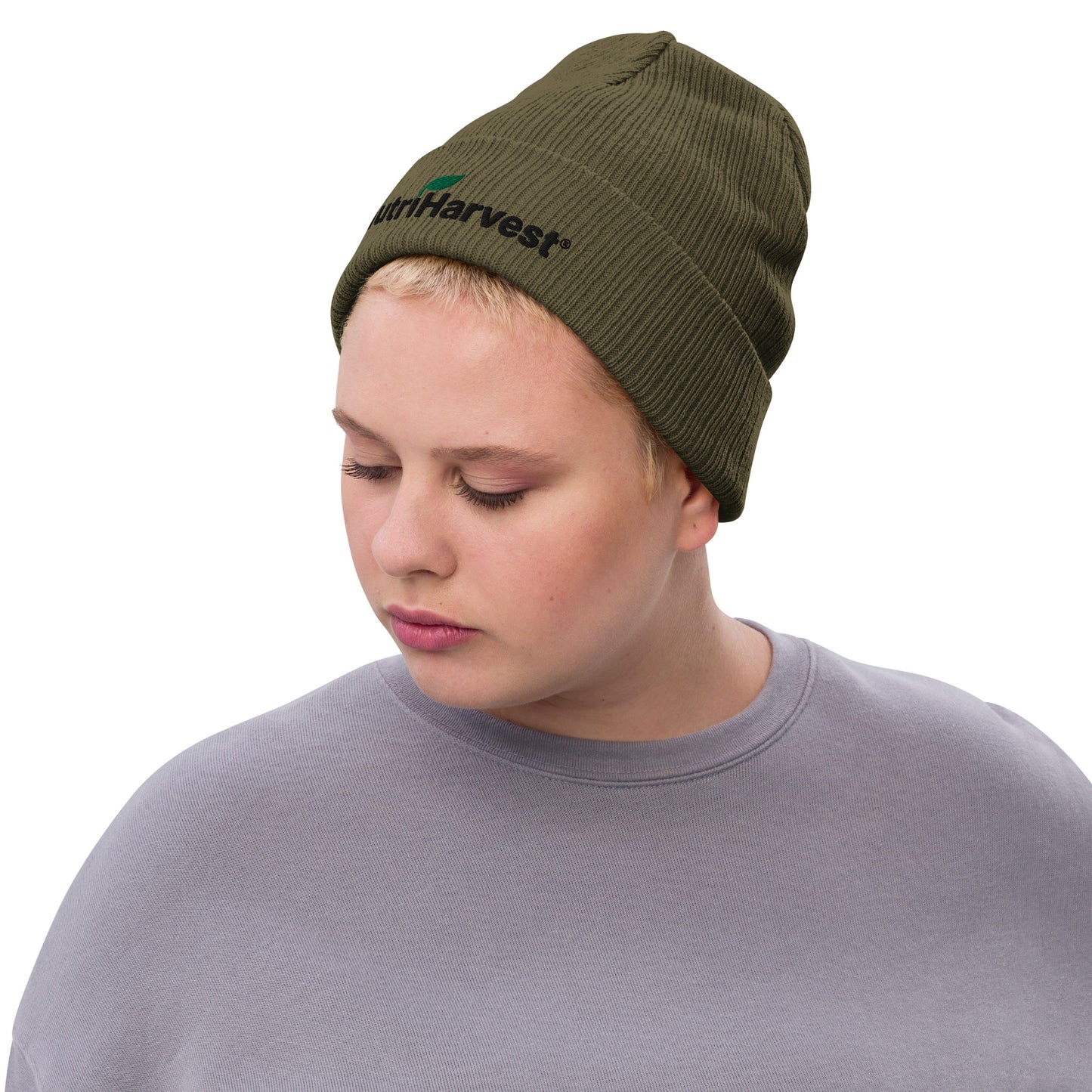 Organic Ribbed Beanie for Comfort and Style