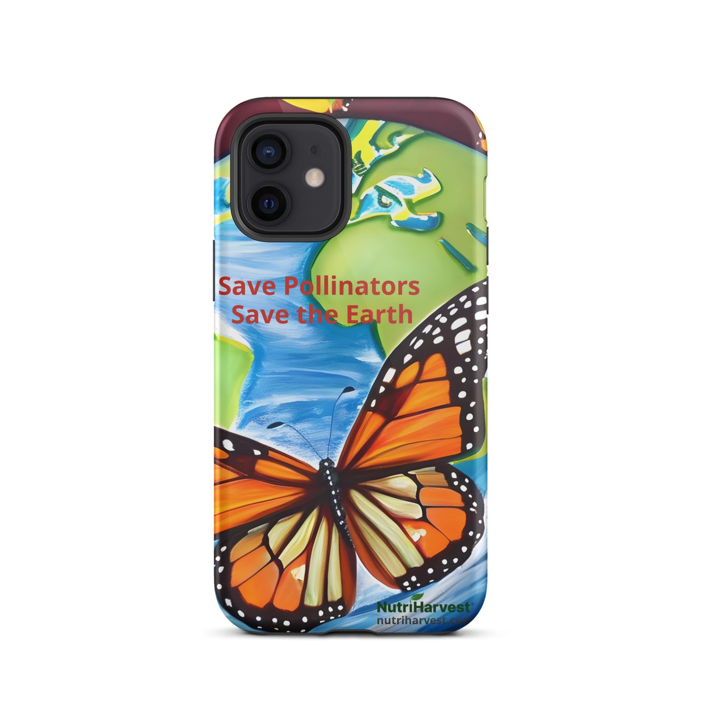 Tough iPhone Case | Save Pollinators Monarch Earth