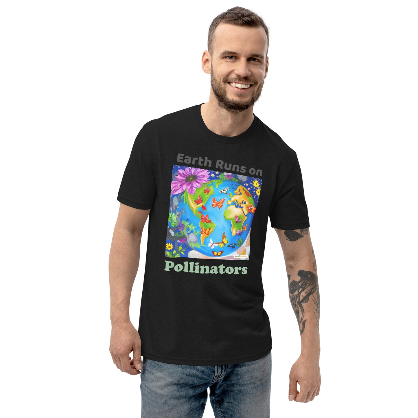 Premium Earth's Pollinators Unisex Eco Recycled T-Shirt
