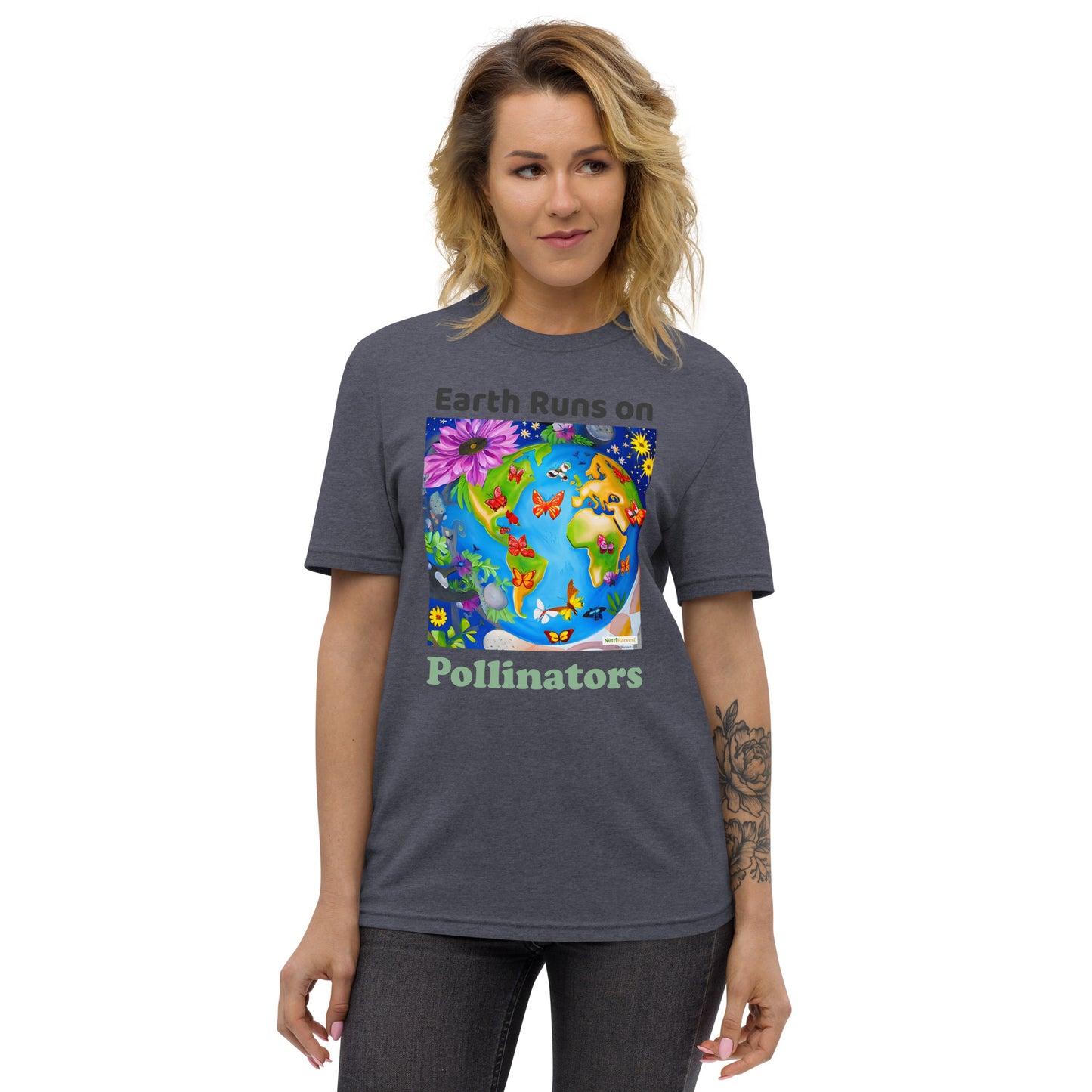 Premium Earth's Pollinators Unisex Eco Recycled T-Shirt