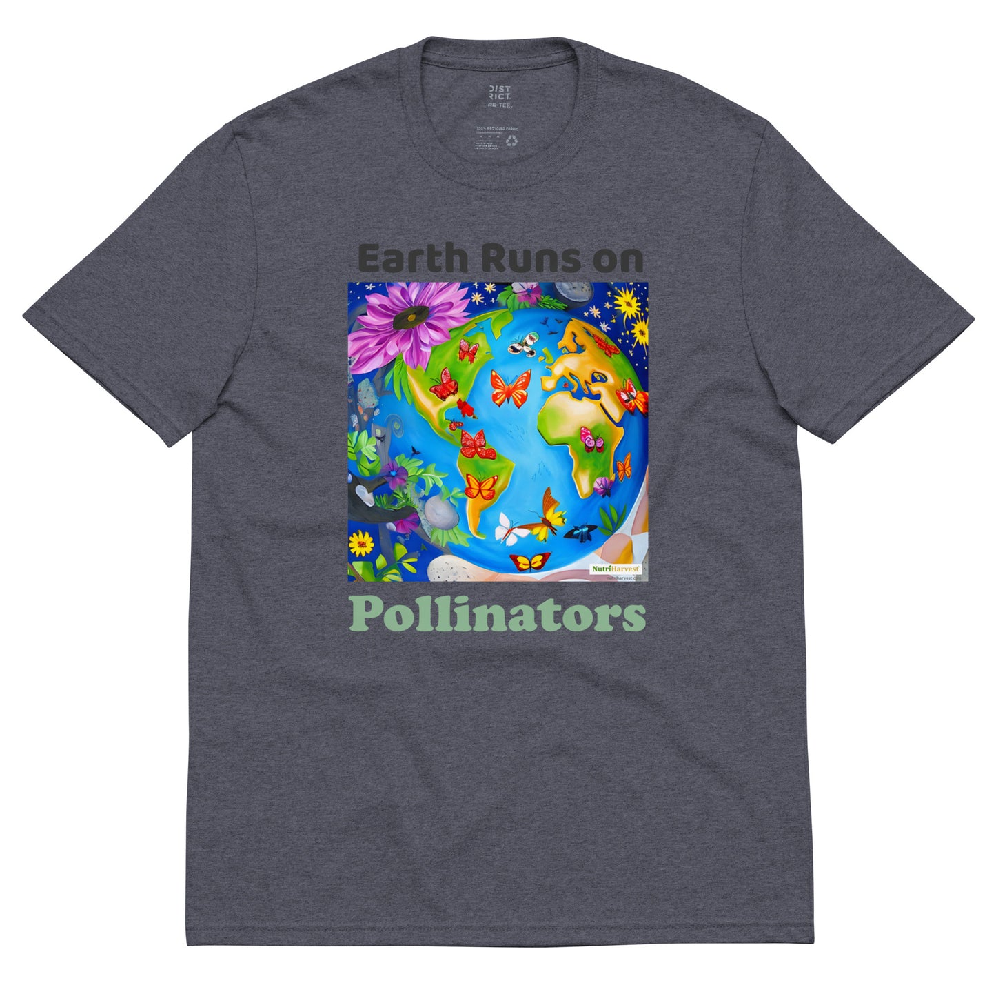 Premium Earth's Pollinators Unisex Eco Recycled T-Shirt