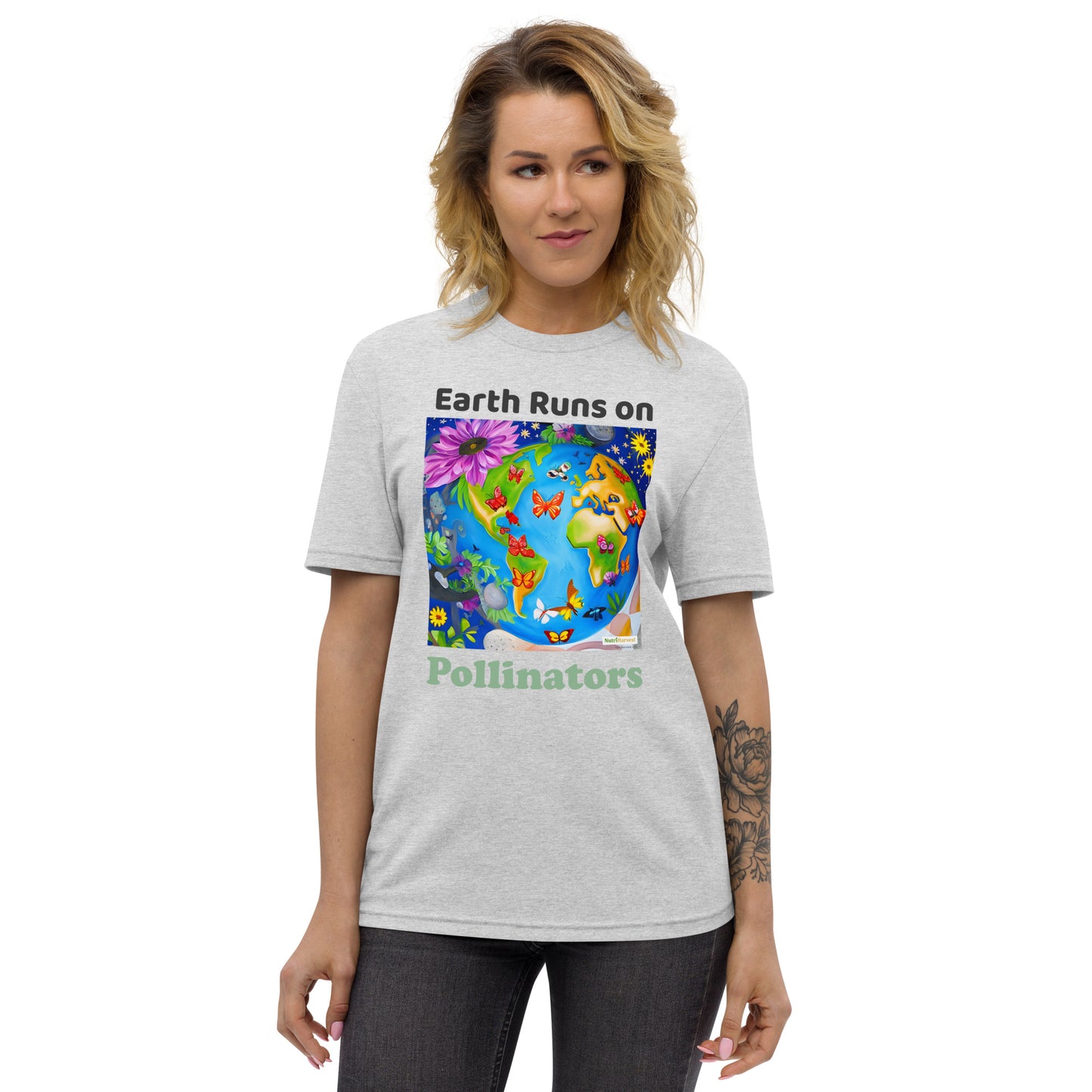 Premium Earth's Pollinators Unisex Eco Recycled T-Shirt