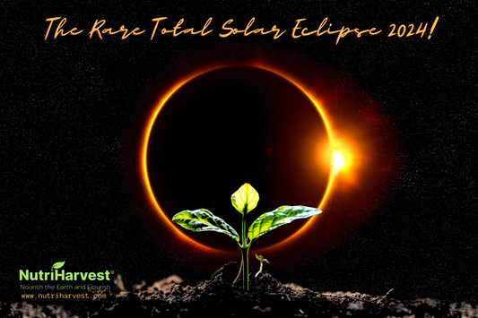 The Symbiotic Relationship Between Solar Eclipses and NutriHarvest® Organic Fertilizers: Enjoy the April 2024 Total Solar Eclipse