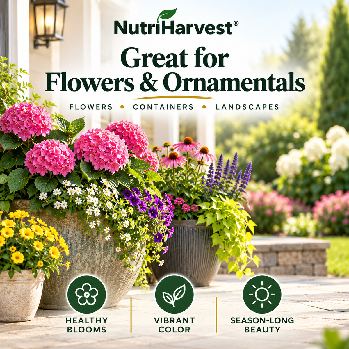 NutriHarvest® Premium Super Organic Fertilizer 5-3-1, USDA Certified Biobased®