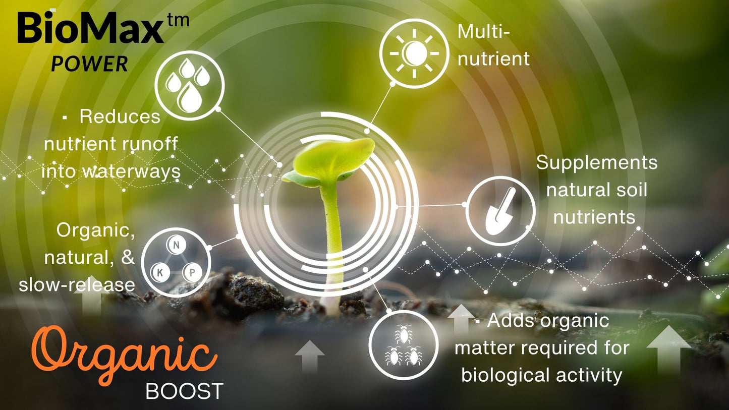 Premium Organic BioMax Biostimulant Plant Fertility Boost in a Resealable Bag