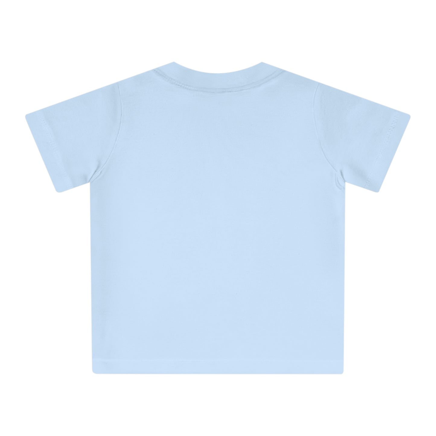 Organic Baby T-Shirt in Blue, Pink, and White