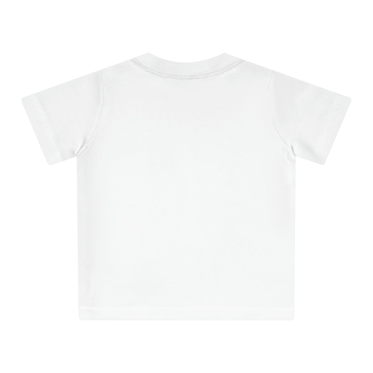 Organic Baby T-Shirt in Blue, Pink, and White