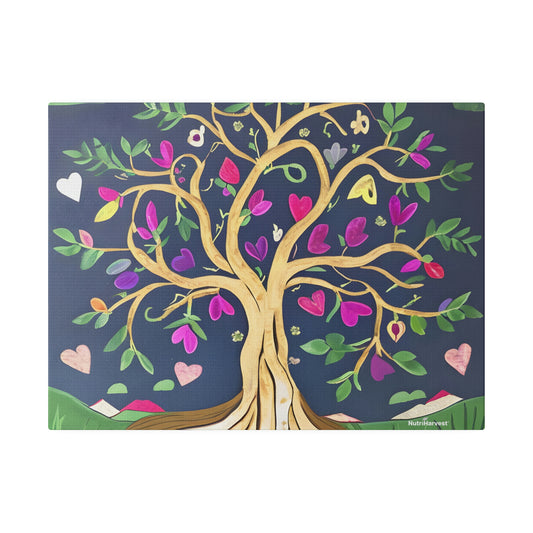 Beautiful Eco Tree Artwork on Matte Canvas, 0.75"