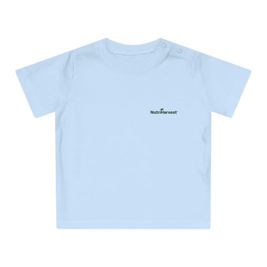 Organic Baby T-Shirt in Blue, Pink, and White