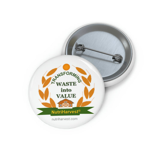 Custom Pin Buttons NutriHarvest®