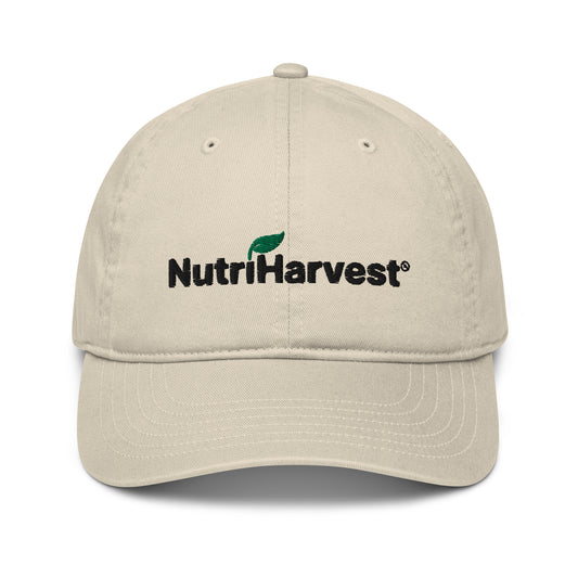 Organic Hat NutriHarvest® for Comfort and Style -available in Oyster, black, charcoal, Jungle, and Pacific