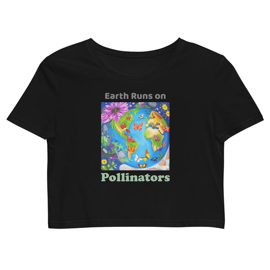 Earth's Pollinators Eco Organic Crop Top
