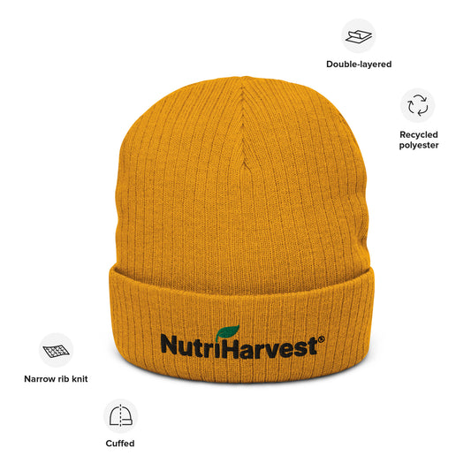 Organic Ribbed Beanie for Comfort and Style