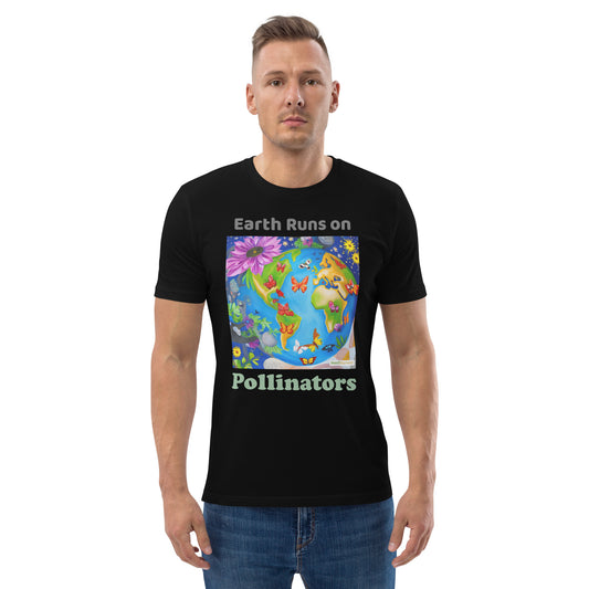 Premium Earth's Pollinators Unisex Eco Cotton T-Shirt
